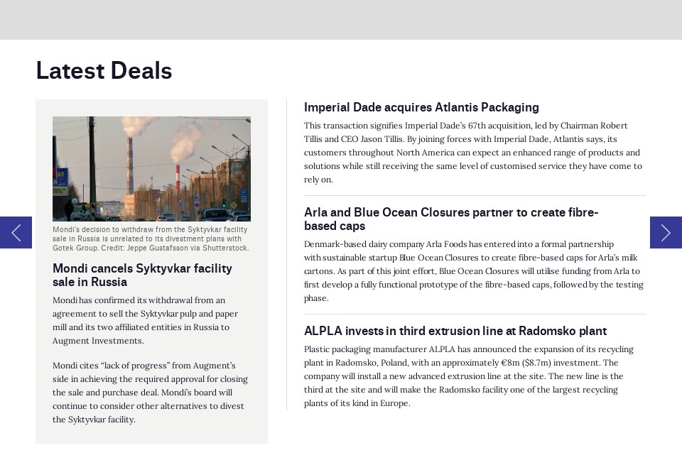 Editor's letter Inside Packaging Issue 70 August 2023